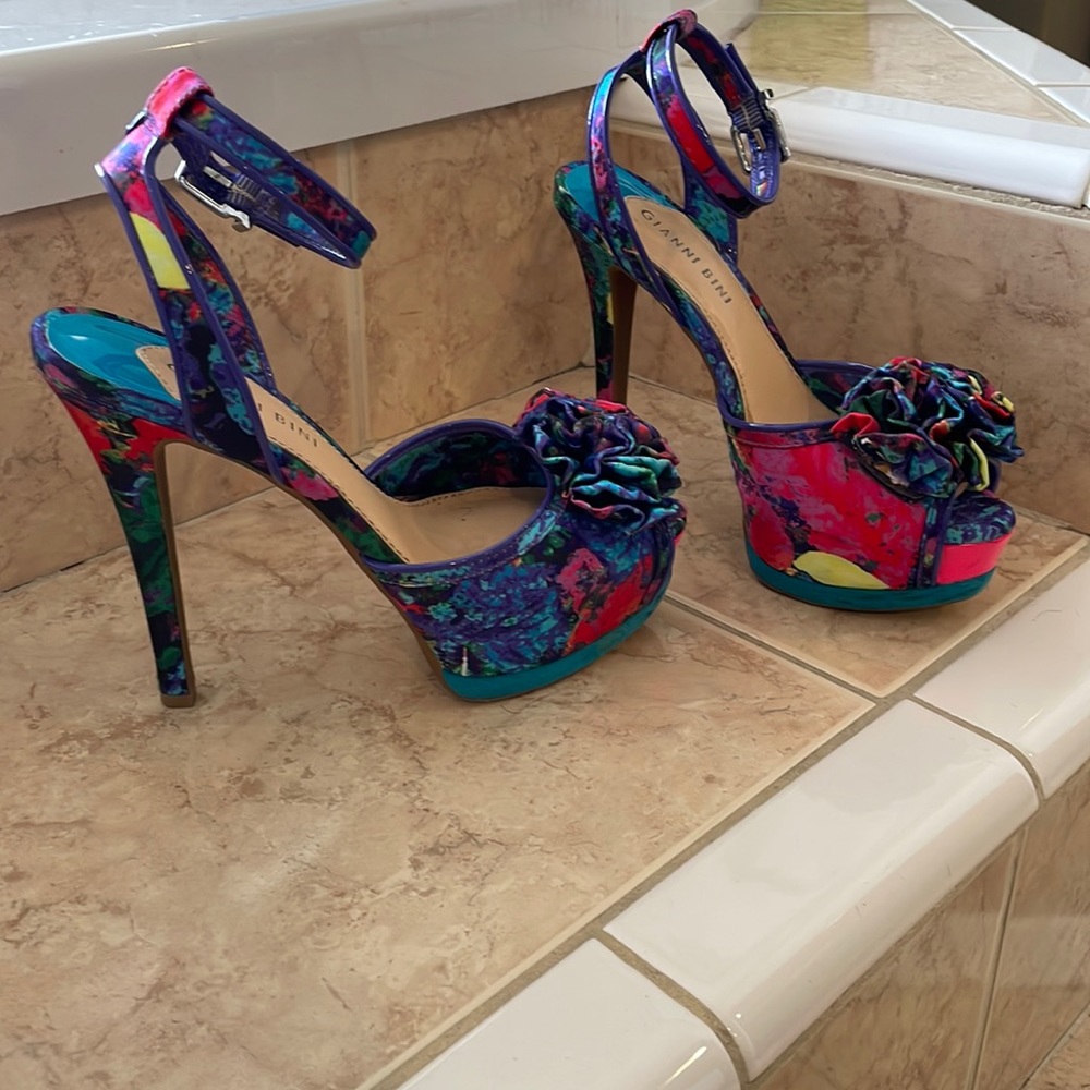 Colorful Gianni Bini Heels